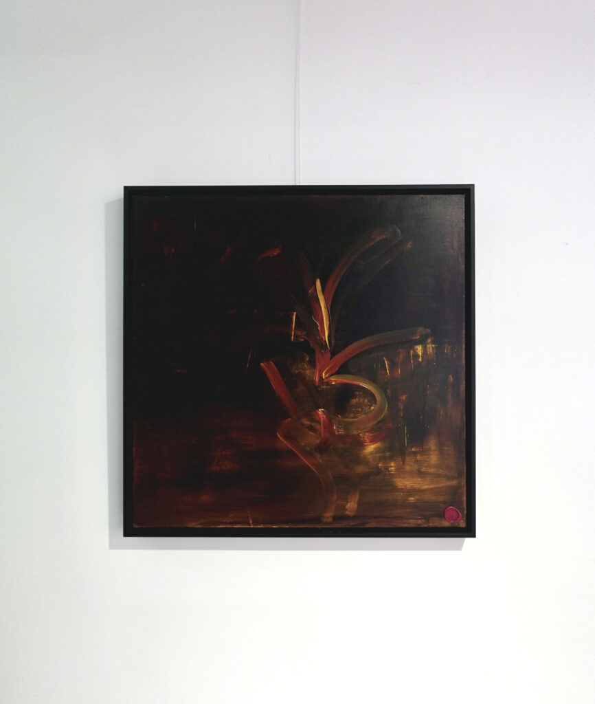 Jeux de Mains, 2007, Acrylic on Canvas,80 x 80 cm