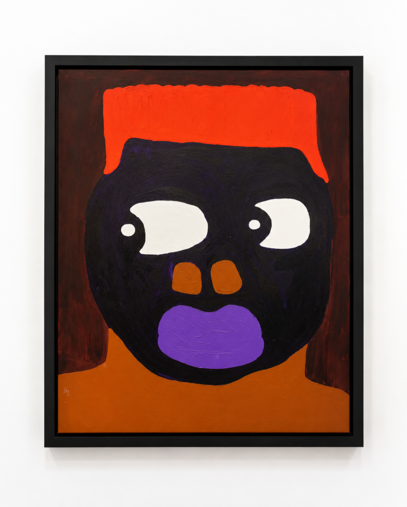 Ati, 2021, acrylic on canvas, 151 x 125,7 cm 