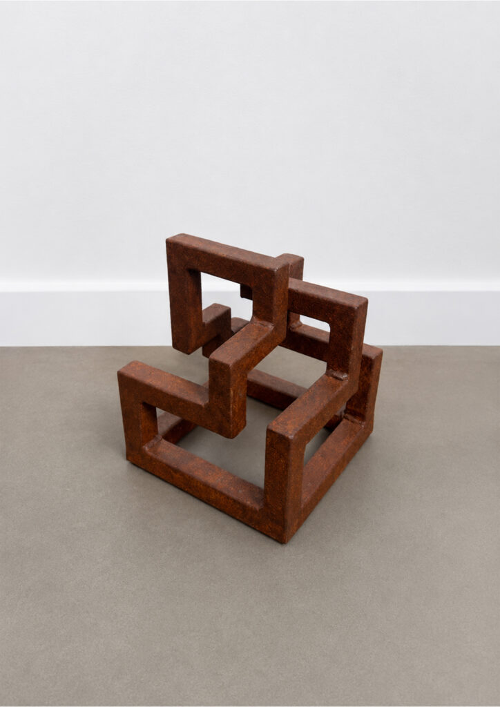 Box 15, 2025, corten steel, 15 x 15 x 15 cm