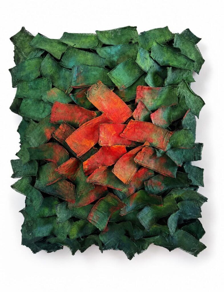 Intieme chaos, 2026; Mixed Media; 90 x 110 cm