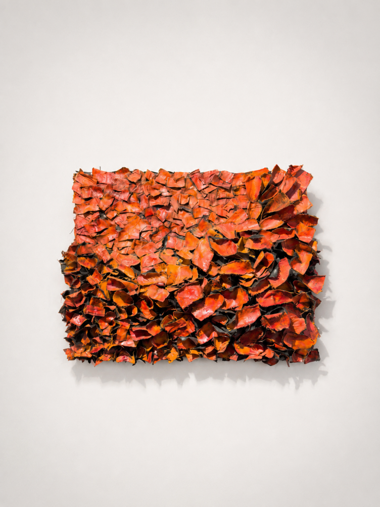 Fragmenta Congesta, 2025, Mixed Media, 80 x 100 cm.