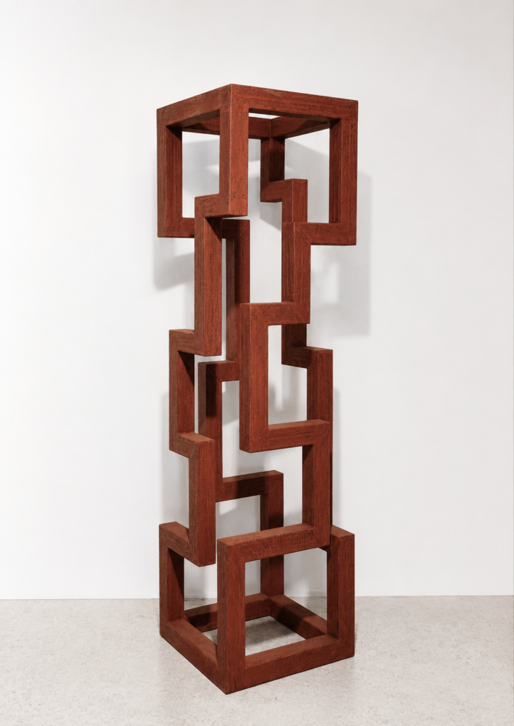 Gratte Ciel 240, corten steel, 240 x 60 x 60 cm