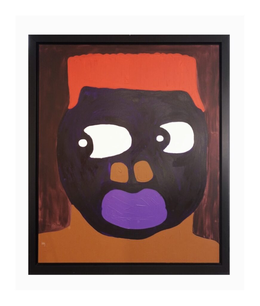 Ati, 2021, Acrylic on Canvas, 151 x 125,7 cm 