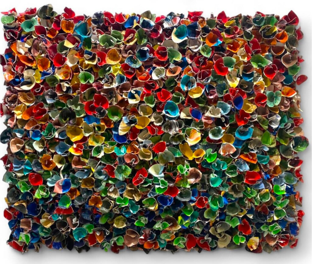 Teamwork, 2023, Mixed Media, 80 x 100 cm 