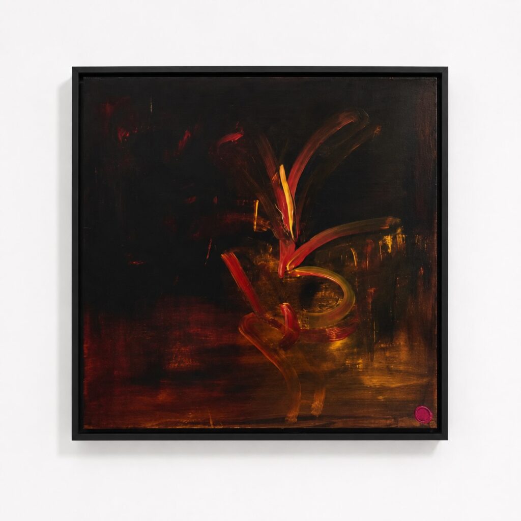 Jeux de Mains, 2007, Acrylic on Canvas,80 x 80 cm