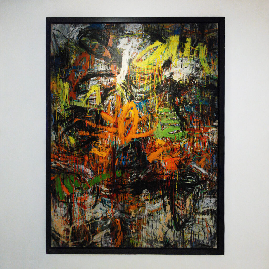 Orange Rio, 2021, oil on canvas, 200 x 150 cm