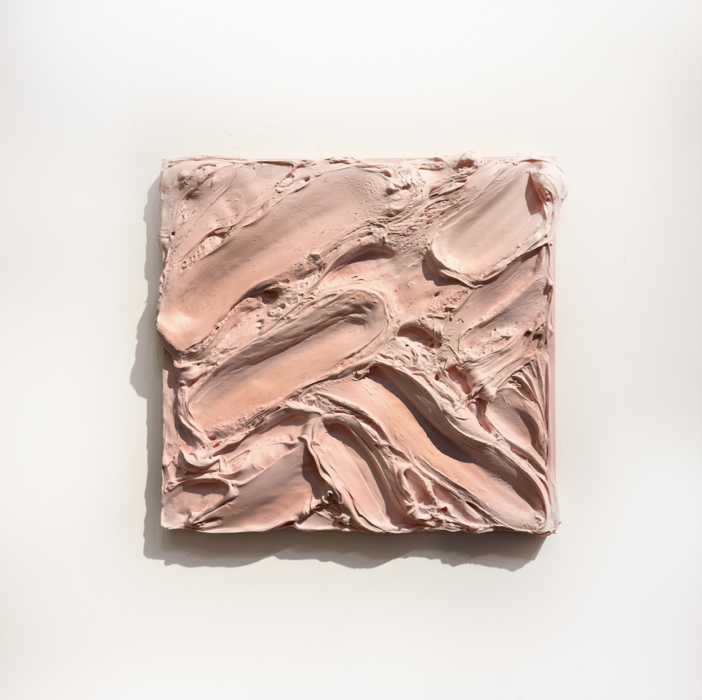 Lemonade, 2025, mixed media, 62 x 62 cm 