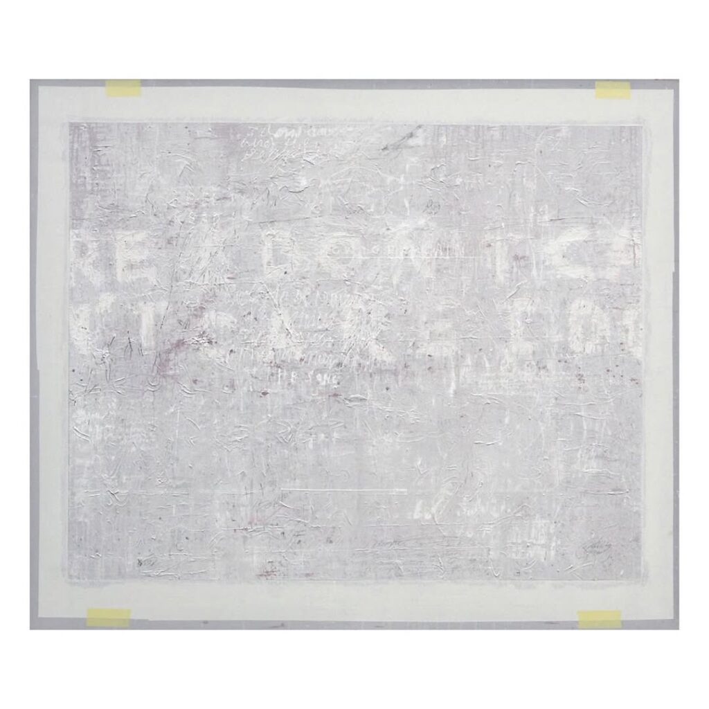 Painting series 11122008, 2008, mixed media on canvas, 145 x 175 cm