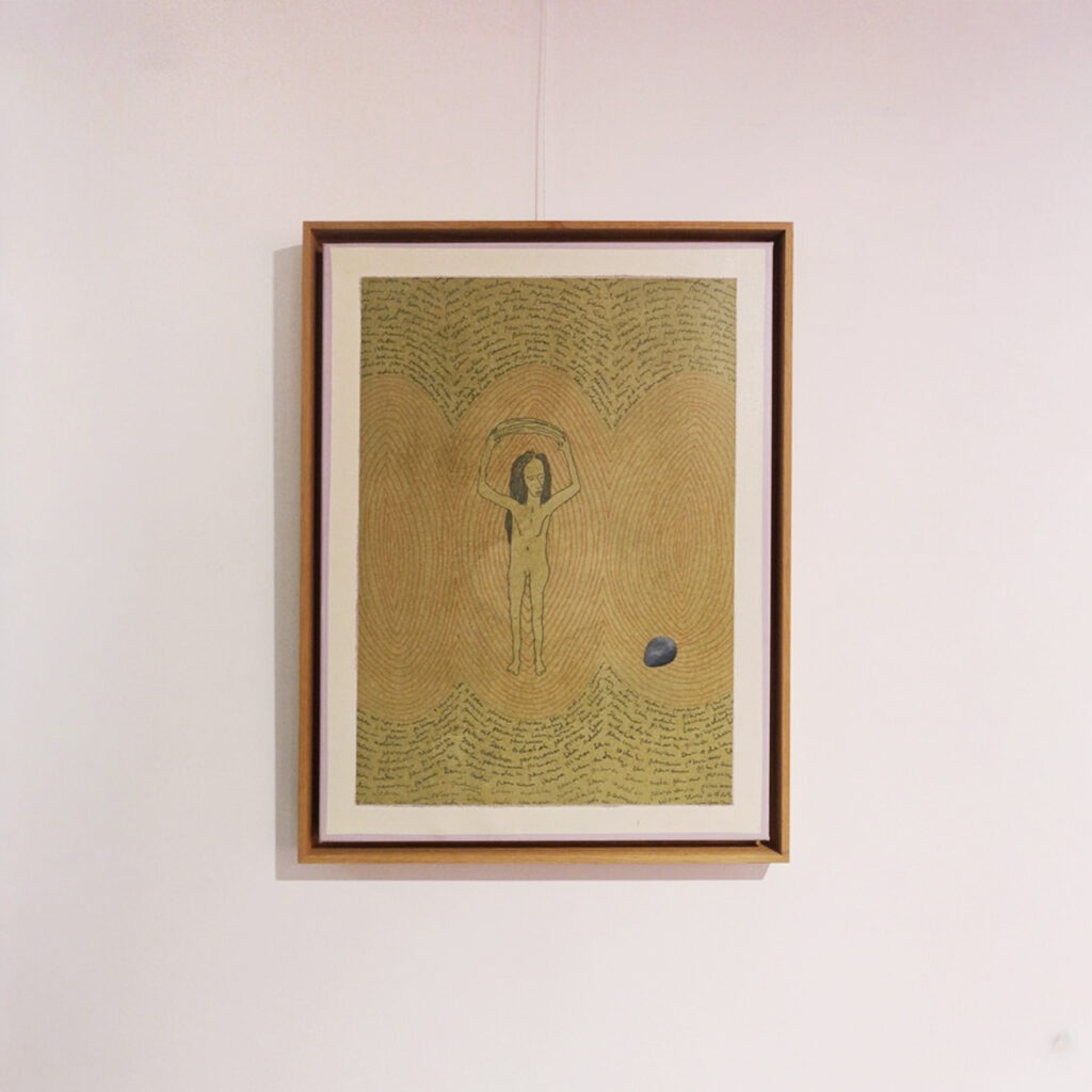 Aesthetic Burden VII, 2023, acrylic on canvas, 80 x 60 cm